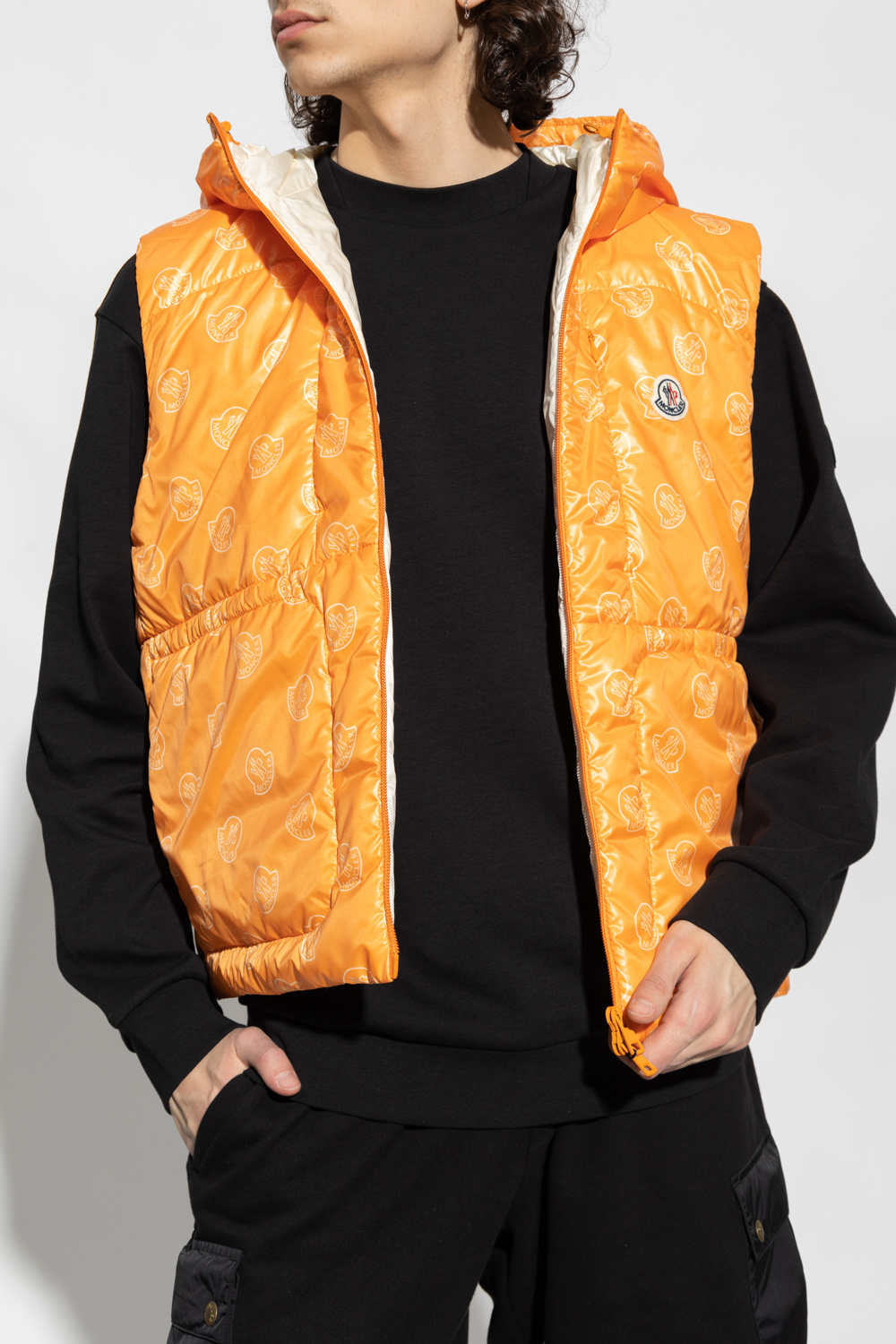 Moncler clearance orange vest